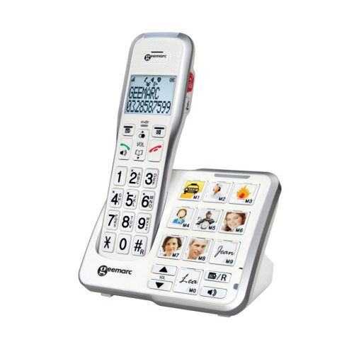 AmpliDECT 595 Photo  – könnyen kezelhető, fotós vezeték nélküli telefon. ANGOL nyelvű