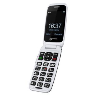   GEEMARC CL 8700 4G képes, hallókészülék kompatibilis segélyhívó mobiltelefon, nagy kezelőgombok, SOS funkcióval
