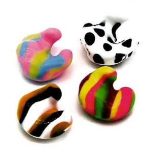 Uszodai fülilleszték - Fix mintás variációk